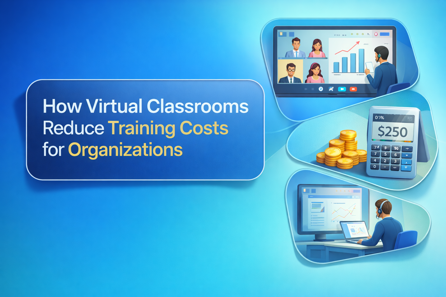 How Virtual Classrooms Reduce Training Costs for Organizations